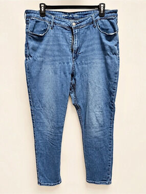 Old Navy Wow Super Skinny High-Rise Skinny Jeans Blue Size 16 Short Like New